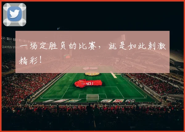 一场定胜负的比赛，就是如此刺激精彩！